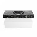 corian waschtisch set alan dlux 110 cm schwarz marmor lava ADX110Tal1lM0lav