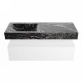 corian waschtisch set alan dlux 120 cm schwarz marmor lava ADX120Tal1ll1lav