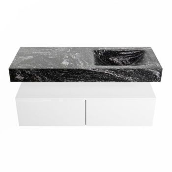 corian waschtisch set alan dlux 120 cm schwarz marmor lava ADX120Tal2lR0lav