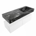 corian waschtisch set alan dlux 120 cm schwarz marmor lava ADX120Tal2lR0lav