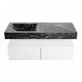 corian waschtisch set alan dlux 120 cm schwarz marmor lava ADX120Tal2ll1lav