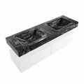 corian waschtisch set alan dlux 150 cm schwarz marmor lava ADX150Tal2lD0lav