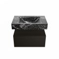corian waschtisch set alan dlux 70 cm schwarz marmor lava ADX70Urb1lM1lav