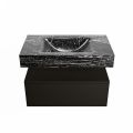 corian waschtisch set alan dlux 80 cm schwarz marmor lava ADX80Urb1lM1lav