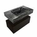 corian waschtisch set alan dlux 80 cm schwarz marmor lava ADX80Urb1lM1lav
