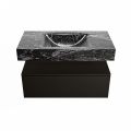 corian waschtisch set alan dlux 90 cm schwarz marmor lava ADX90Urb1lM0lav