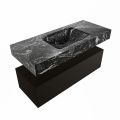 corian waschtisch set alan dlux 110 cm schwarz marmor lava ADX110Urb1lM0lav