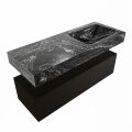 corian waschtisch set alan dlux 120 cm schwarz marmor lava ADX120Urb1lR0lav