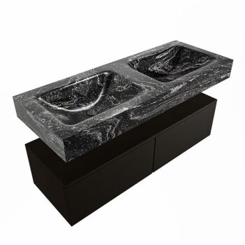 corian waschtisch set alan dlux 120 cm schwarz marmor lava ADX120Urb2lD0lav