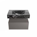 corian waschtisch set alan dlux 70 cm schwarz marmor lava ADX70Dar1lM0lav