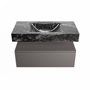 corian waschtisch set alan dlux 90 cm schwarz marmor lava ADX90Dar1lM0lav