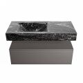 corian waschtisch set alan dlux 100 cm schwarz marmor lava ADX100Dar1ll1lav
