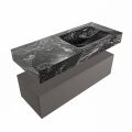 corian waschtisch set alan dlux 110 cm schwarz marmor lava ADX110Dar1lR0lav