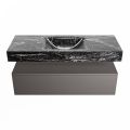 corian waschtisch set alan dlux 120 cm schwarz marmor lava ADX120Dar1lM1lav