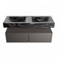 corian waschtisch set alan dlux 120 cm schwarz marmor lava ADX120Dar2lD0lav