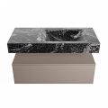 corian waschtisch set alan dlux 100 cm schwarz marmor lava ADX100Smo1lR0lav