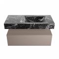 corian waschtisch set alan dlux 100 cm schwarz marmor lava ADX100Smo1lR1lav