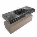corian waschtisch set alan dlux 120 cm schwarz marmor lava ADX120Smo1lM1lav