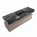 corian waschtisch set alan dlux 150 cm schwarz marmor lava ADX150Smo1lM1lav