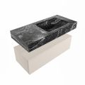 corian waschtisch set alan dlux 100 cm schwarz marmor lava ADX100lin1lR1lav