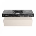 corian waschtisch set alan dlux 120 cm schwarz marmor lava ADX120lin1lM0lav