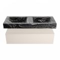 corian waschtisch set alan dlux 120 cm schwarz marmor lava ADX120lin1lD0lav