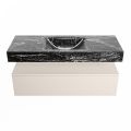 corian waschtisch set alan dlux 120 cm schwarz marmor lava ADX120lin1lM1lav