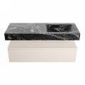 corian waschtisch set alan dlux 120 cm schwarz marmor lava ADX120lin1lR1lav