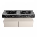 corian waschtisch set alan dlux 120 cm schwarz marmor lava ADX120lin2lD2lav