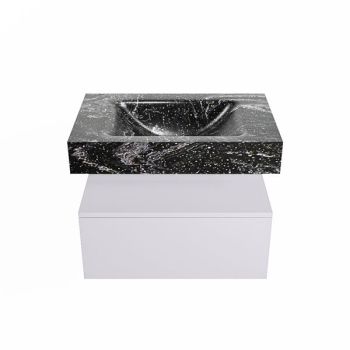 corian waschtisch set alan dlux 70 cm schwarz marmor lava ADX70cal1lM1lav