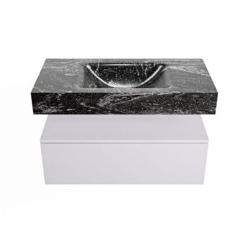 corian waschtisch set alan dlux 90 cm schwarz marmor lava ADX90cal1lM0lav