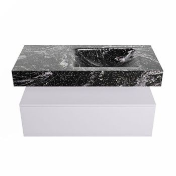 corian waschtisch set alan dlux 100 cm schwarz marmor lava ADX100cal1lR0lav