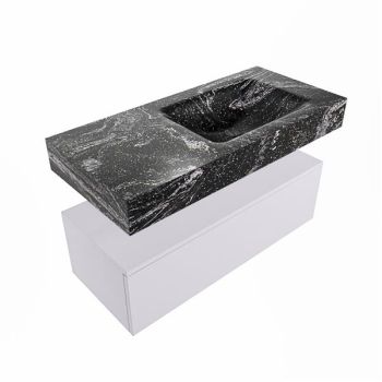 corian waschtisch set alan dlux 100 cm schwarz marmor lava ADX100cal1lR0lav