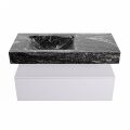 corian waschtisch set alan dlux 100 cm schwarz marmor lava ADX100cal1ll1lav