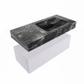corian waschtisch set alan dlux 100 cm schwarz marmor lava ADX100cal1lR1lav