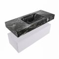 corian waschtisch set alan dlux 110 cm schwarz marmor lava ADX110cal1lM1lav