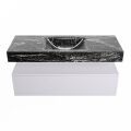 corian waschtisch set alan dlux 120 cm schwarz marmor lava ADX120cal1lM0lav