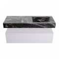 corian waschtisch set alan dlux 120 cm schwarz marmor lava ADX120cal1lR0lav