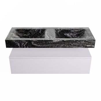 corian waschtisch set alan dlux 120 cm schwarz marmor lava ADX120cal1lD0lav