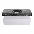 corian waschtisch set alan dlux 120 cm schwarz marmor lava ADX120cal1lM1lav