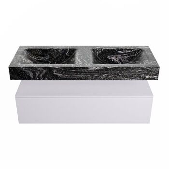 corian waschtisch set alan dlux 120 cm schwarz marmor lava ADX120cal1lD2lav