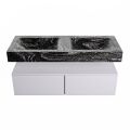 corian waschtisch set alan dlux 120 cm schwarz marmor lava ADX120cal2lD0lav
