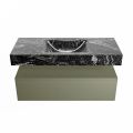 corian waschtisch set alan dlux 110 cm schwarz marmor lava ADX110Arm1lM0lav