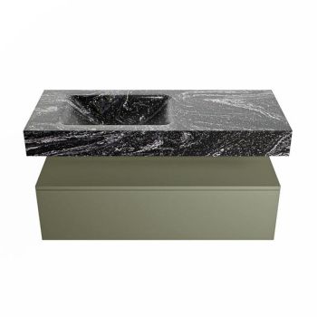 corian waschtisch set alan dlux 110 cm schwarz marmor lava ADX110Arm1ll0lav