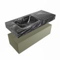 corian waschtisch set alan dlux 110 cm schwarz marmor lava ADX110Arm1ll0lav
