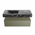 corian waschtisch set alan dlux 110 cm schwarz marmor lava ADX110Arm1ll1lav