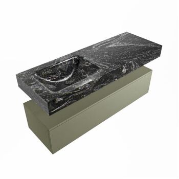corian waschtisch set alan dlux 130 cm schwarz marmor lava ADX130Arm1ll0lav