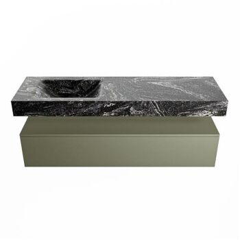 corian waschtisch set alan dlux 150 cm schwarz marmor lava ADX150Arm1ll0lav