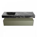 corian waschtisch set alan dlux 150 cm schwarz marmor lava ADX150Arm1ll0lav