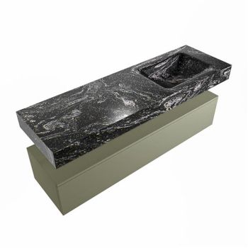 corian waschtisch set alan dlux 150 cm schwarz marmor lava ADX150Arm1lR0lav